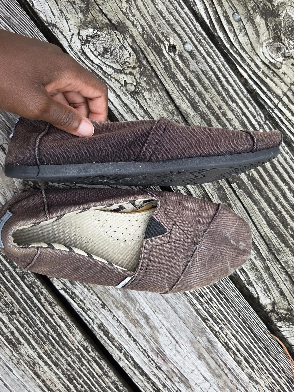 Toms Black Canvas